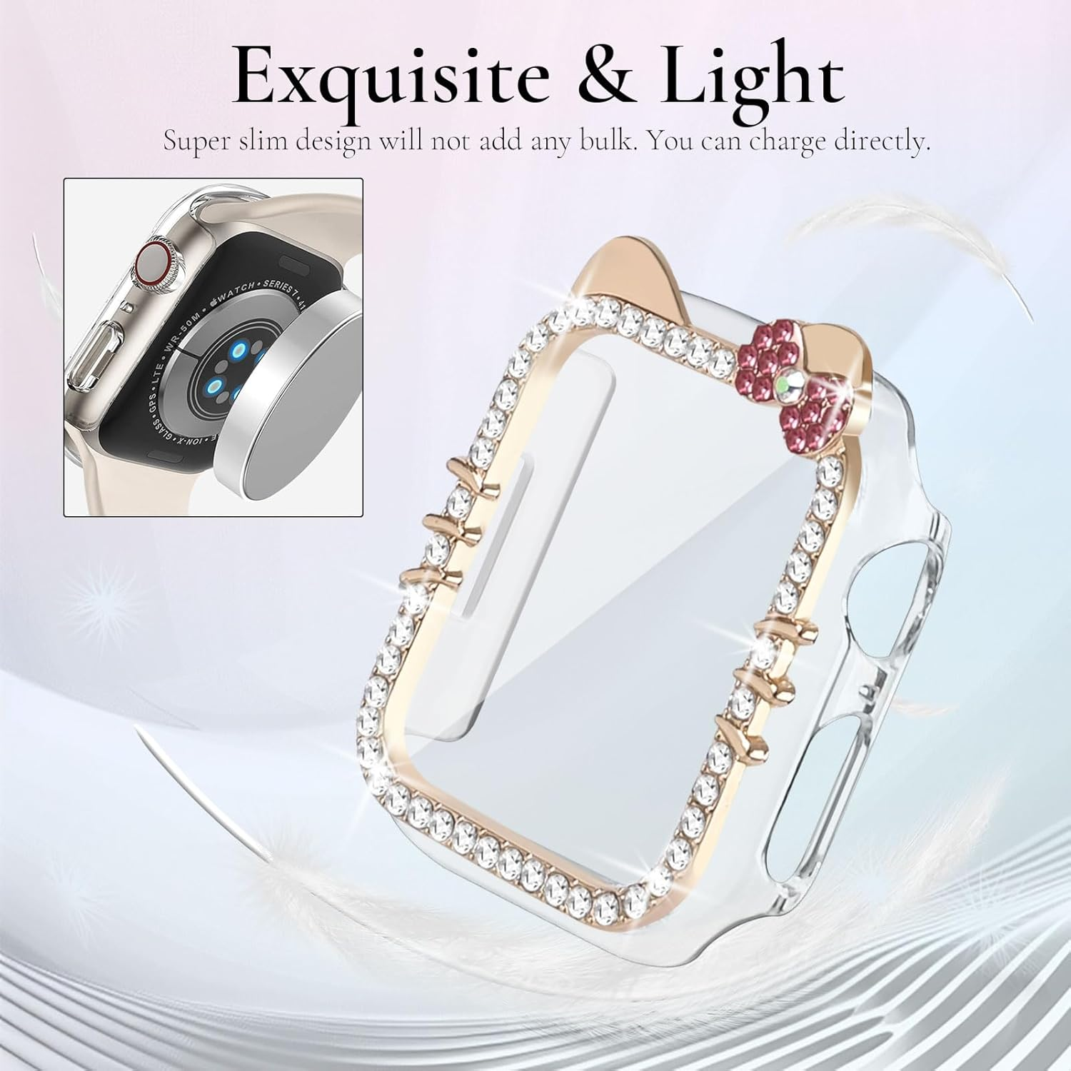 For Apple Watch 11 /10 42MM 46MM Hard Case iWatch Gel Case Protector For Apple Watch 11 /10 42MM 46MM Hard Case iWatch Gel Case Protector